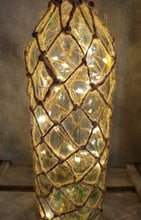 Load image into Gallery viewer, Braided Bottle Lamp with Lights - Quantock Inspiration