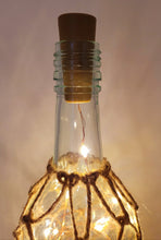 Load image into Gallery viewer, Braided Bottle Lamp with Lights - Quantock Inspiration