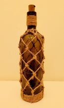 Load image into Gallery viewer, Braided Green Glass Bottle Lamp - Quantock Inspiration