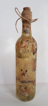 Load image into Gallery viewer, Decoupage Fox Light Up Bottle - Quantock Inspiration