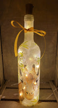Load image into Gallery viewer, Decoupage Giraffe Bottle Lamp - Quantock Inspiration