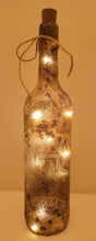 Load image into Gallery viewer, Decoupage Hedgehog Bottle Lamp - Quantock Inspiration