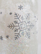 Load image into Gallery viewer, Decoupage Snowflake Light Up Bottle Lamp - Quantock Inspiration