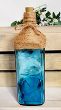 Load image into Gallery viewer, Filled Gin Bottle Lamp - Quantock Inspiration