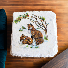 Load image into Gallery viewer, Decoupage Wildlife Slate Coasters - set of four