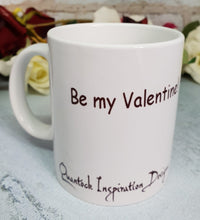 Load image into Gallery viewer, &#39;Be My Valentine&#39; Cat Mug - Quantock Inspiration
