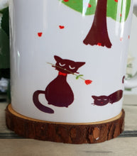 Load image into Gallery viewer, &#39;Be My Valentine&#39; Cat Mug - Quantock Inspiration
