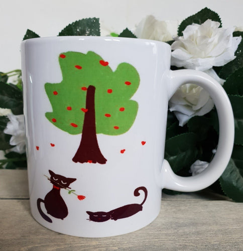 'Be My Valentine' Cat Mug - Quantock Inspiration