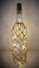 Load image into Gallery viewer, Braided Bottle Lamp with Lights - Quantock Inspiration
