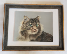 Load image into Gallery viewer, Cat Pastel Painting - Quantock Inspiration
