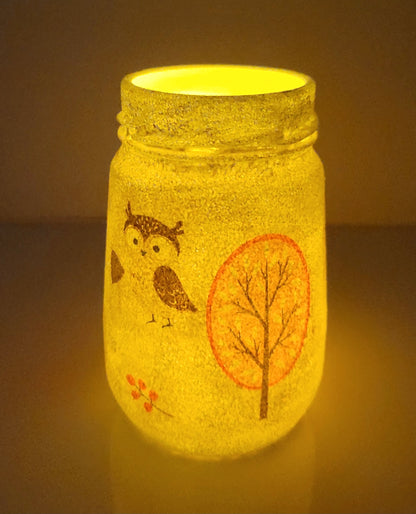 Child's Mindfulness Gift Jar | Decoupage Wellness Gift | Quantock Inspiration