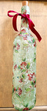 Load image into Gallery viewer, Decoupage Berry Leaf Bottle Lamp - Quantock Inspiration
