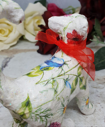 Decoupage Cat Ring Tidy - Quantock Inspiration