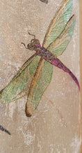 Load image into Gallery viewer, Decoupage Dragonfly Bottle Lamp - Quantock Inspiration
