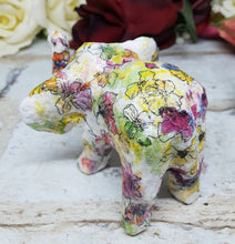 Load image into Gallery viewer, Decoupage Elephant Ring Display - Quantock Inspiration
