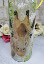 Load image into Gallery viewer, Decoupage Giraffe Bottle Lamp - Quantock Inspiration
