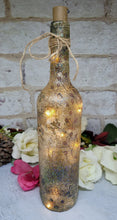 Load image into Gallery viewer, Decoupage Hedgehog Bottle Lamp - Quantock Inspiration
