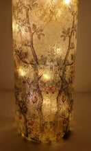 Load image into Gallery viewer, Decoupage Hedgehog Bottle Lamp - Quantock Inspiration
