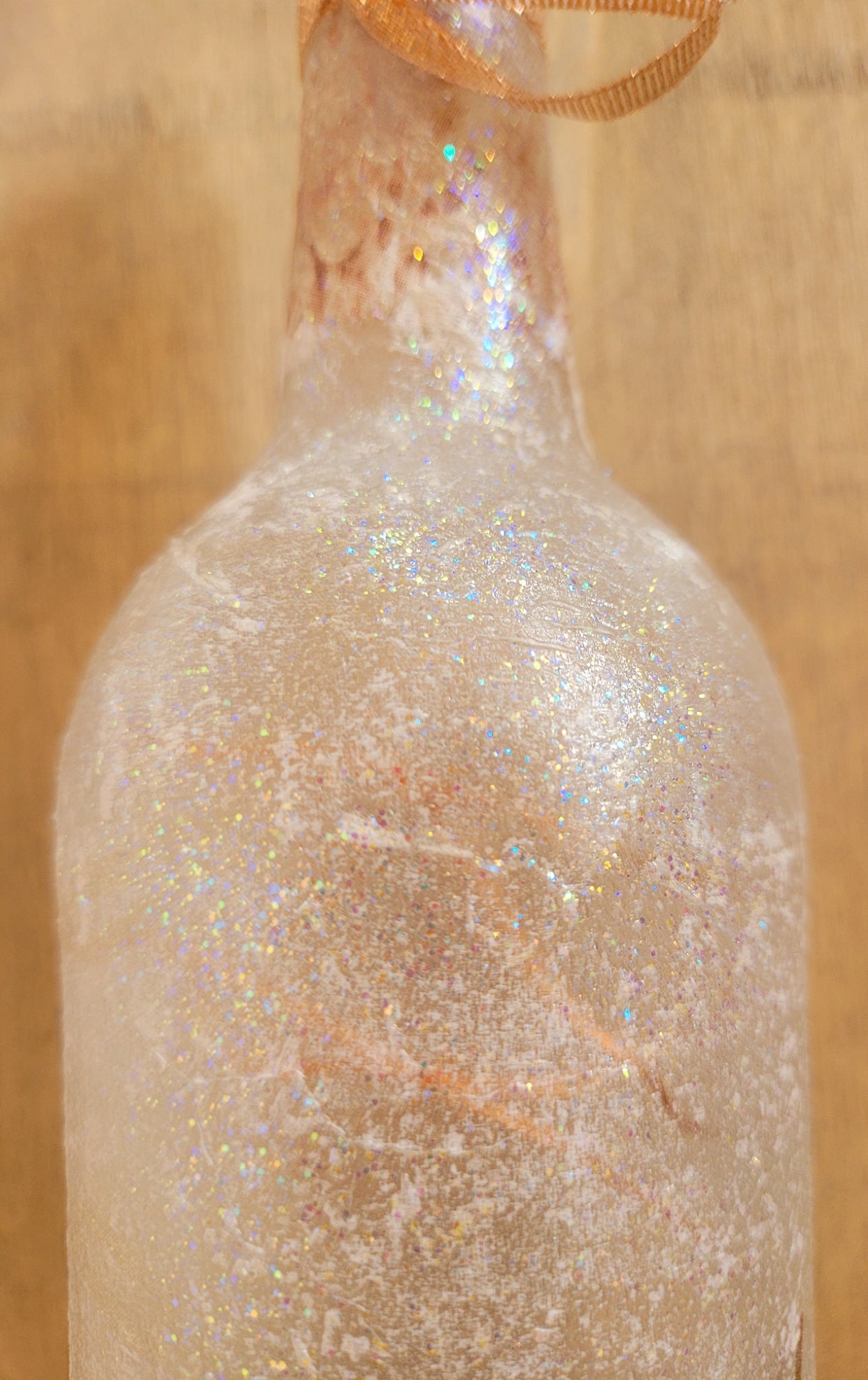 Decoupage Highland Cow Wine bottle Lamp - Quantock Inspiration