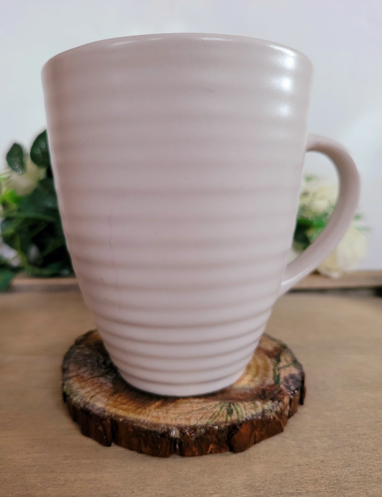Decoupage Natural Wood Slice Squirrel Coasters - Quantock Inspiration