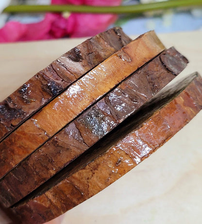 Decoupage Natural Wood Slice Squirrel Coasters - Quantock Inspiration