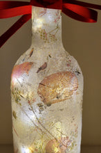 Load image into Gallery viewer, Decoupage Nature Bottle Lamp - Quantock Inspiration
