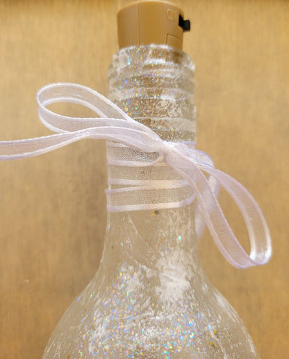 Decoupage Pony Bottle Lamp - Quantock Inspiration