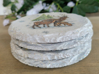 Decoupage Slate Wildlife Coasters - Quantock Inspiration