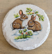 Load image into Gallery viewer, Decoupage Slate Wildlife Coasters - Quantock Inspiration
