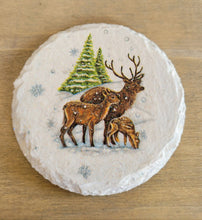 Load image into Gallery viewer, Decoupage Slate Wildlife Coasters - Quantock Inspiration
