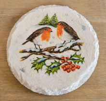 Load image into Gallery viewer, Decoupage Slate Wildlife Coasters - Quantock Inspiration
