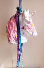 Load image into Gallery viewer, Decoupage Unicorn Wind Chime - Quantock Inspiration

