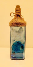 Load image into Gallery viewer, Filled Gin Bottle Lamp - Quantock Inspiration
