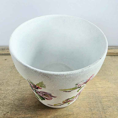 Handmade Floral Bottle Lamp & Flower Pot Gift Set | Nature-Inspired Home Décor | Quantock Inspiration