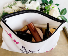 Load image into Gallery viewer, Just Be Butterfly Make Up Bag - Quantock Inspiration
