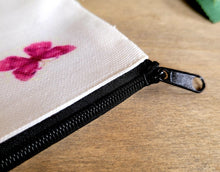 Load image into Gallery viewer, Just Be Butterfly Make Up Bag - Quantock Inspiration
