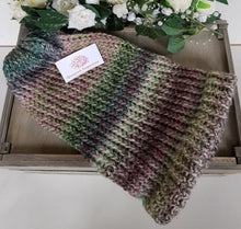 Load image into Gallery viewer, Multi coloured Knitted Slouch Hat - Quantock Inspiration
