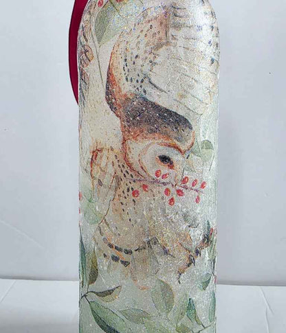 Barn Owl Bottle Lamp | Nature-Inspired Woodland Light | Quantock Inspiration