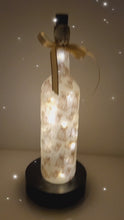 Load and play video in Gallery viewer, Decoupage Pug Bottle Lamp
