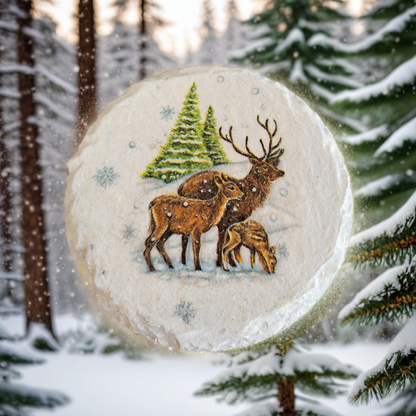 Wildlife Slate Coasters | Decoupage Set of four | Quantock Inspiration